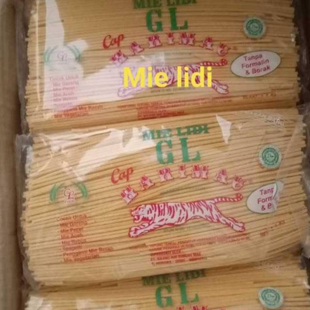 

Mie lidi (mie gomak)