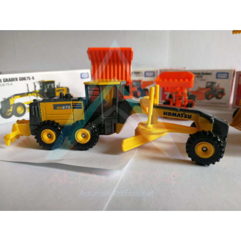 Miniatur Alat Berat Grader