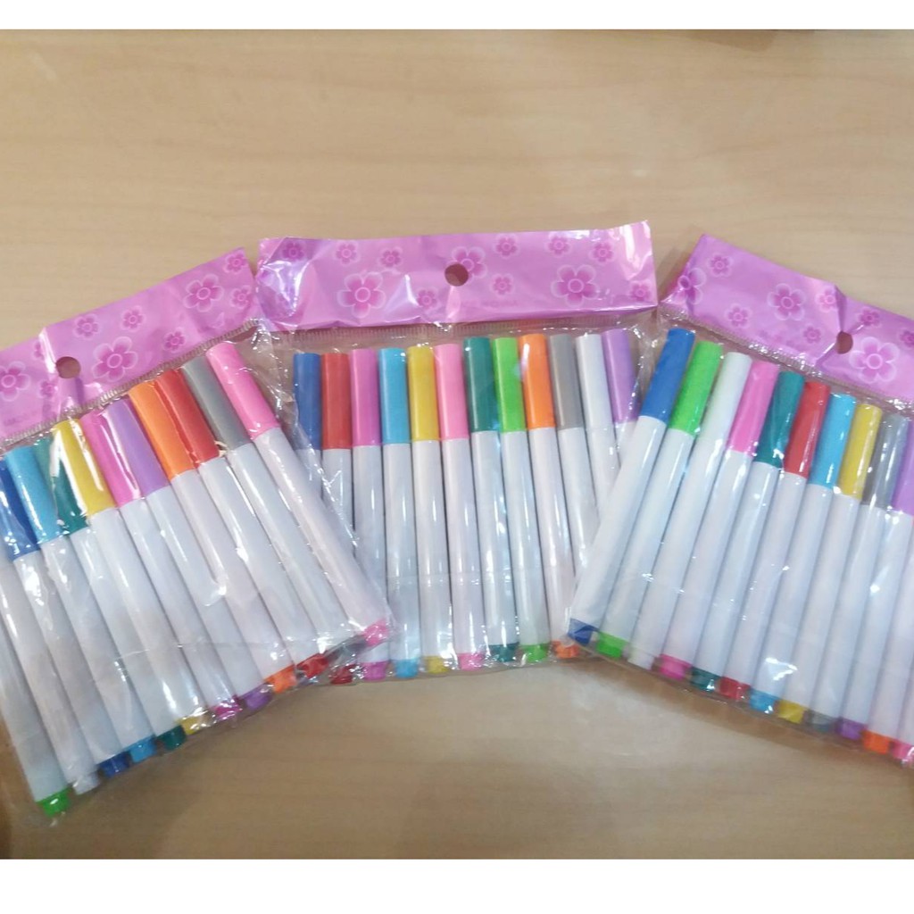 Pena Spidol Warna Cair isi 12pcs