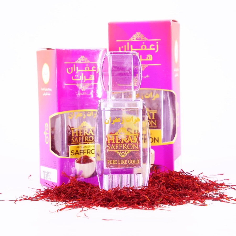 Saffron Herat Saffron 0,5 gr Super Negin Premium Original Bunga Safron Setengah Gram