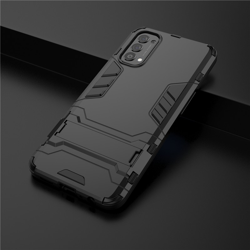Hard Case Armor OPPO Reno4 Pro Case Bahan Silikon TPU