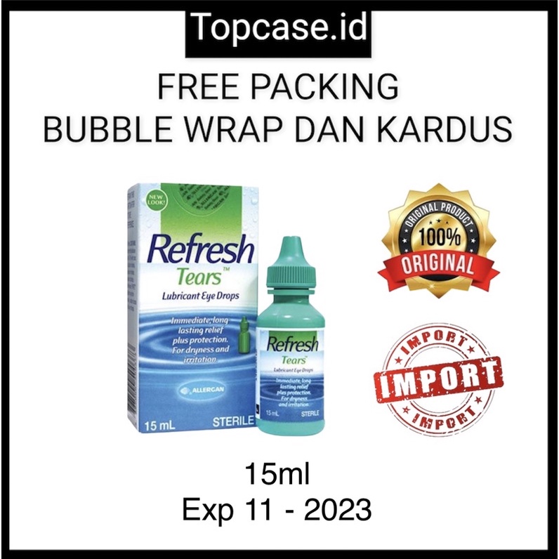 Jual Refresh Tears Lubricant Eye Drops 15ml Shopee Indonesia