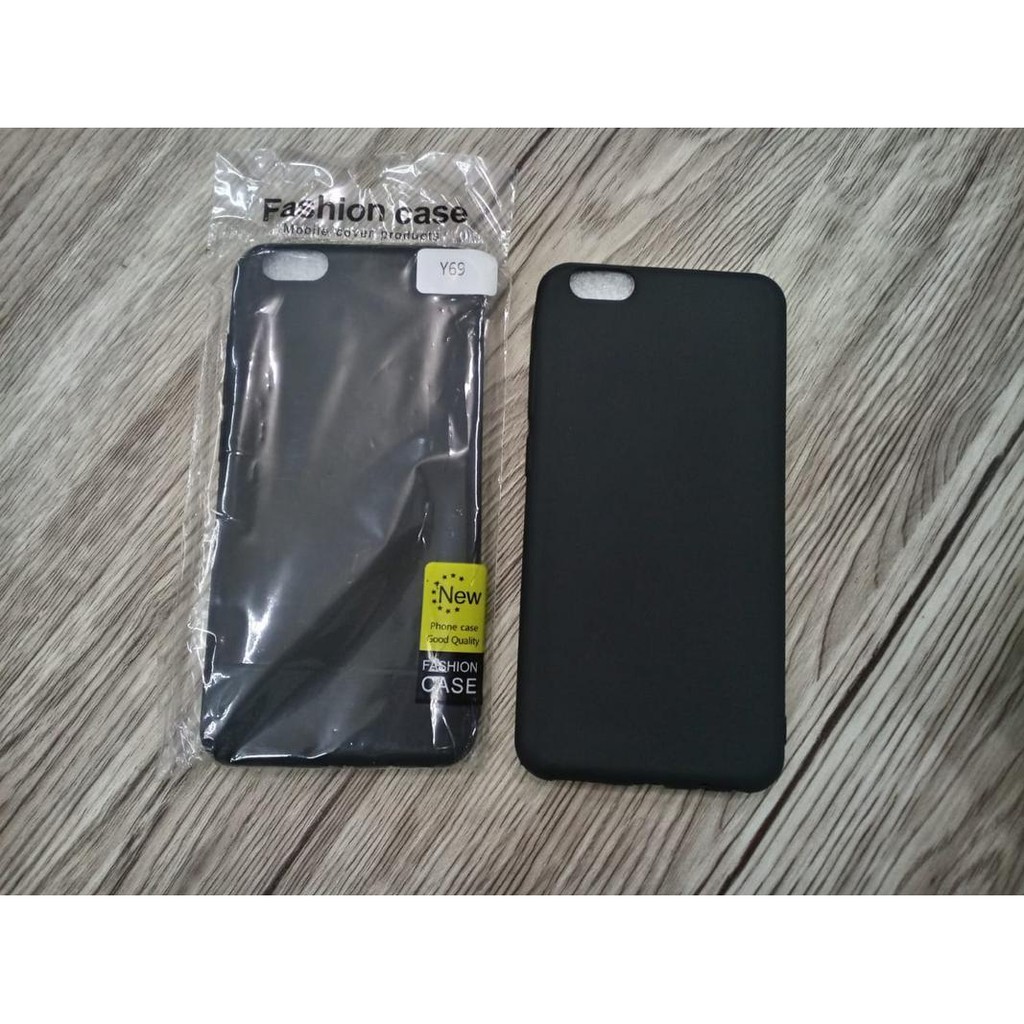 Case Hitam Black Matte Vivo Y69 Vivo 1714 Sama Softcase Polos Slim Silikon Hp Shopee Indonesia