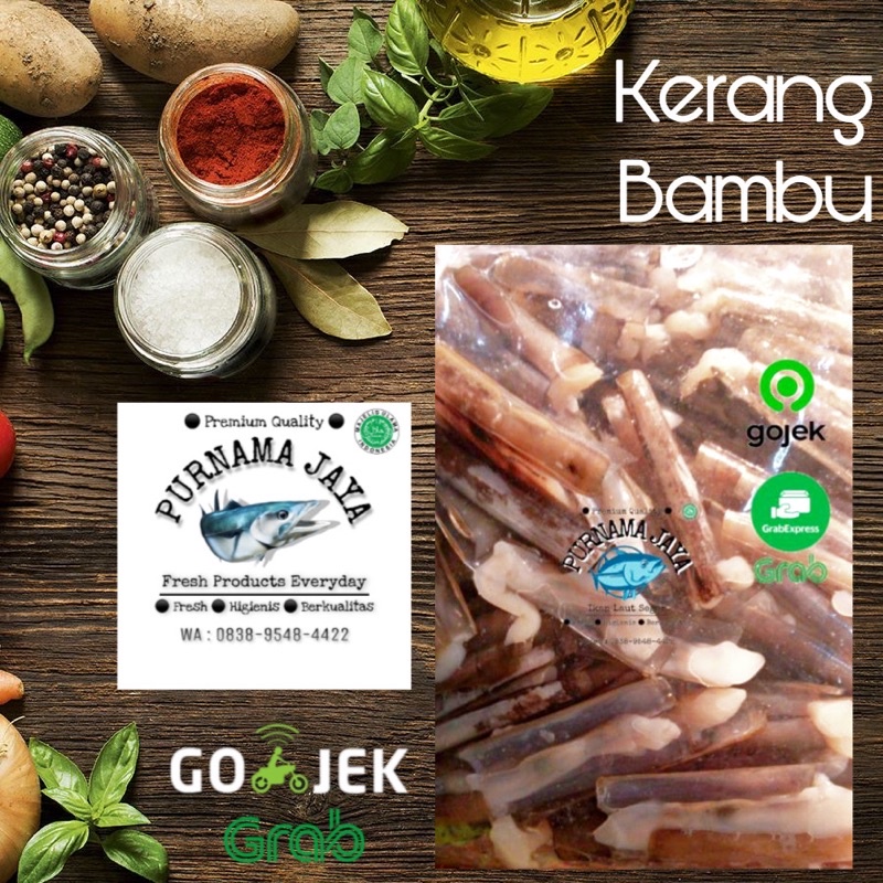 

Kerang Bambu 1bungkus Bandung
