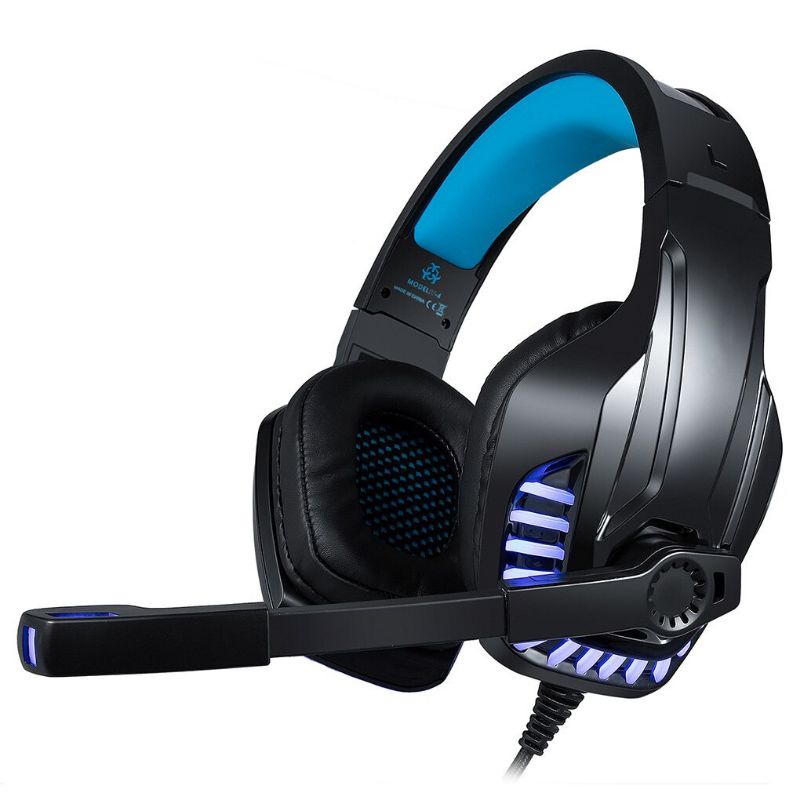 Gaming Headphone Headset LED with Mic