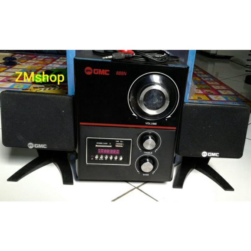 Speaker GMC Speker aktif salon mini speaker mini GMC 888N