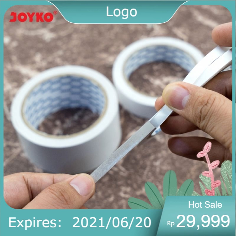 

DOUBLE TAPE PEREKAT KERTAS KECIL