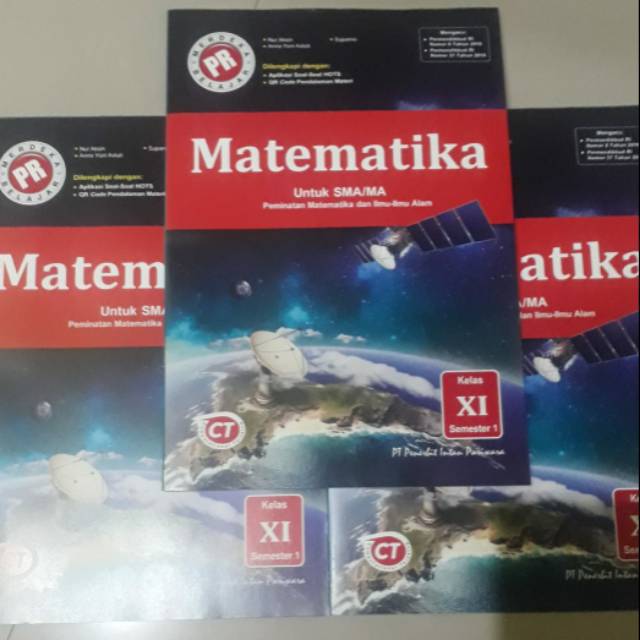 Buku PR Matematika Peminatan Kelas 11 Semester 1 Tahun 2021 / 2022-1