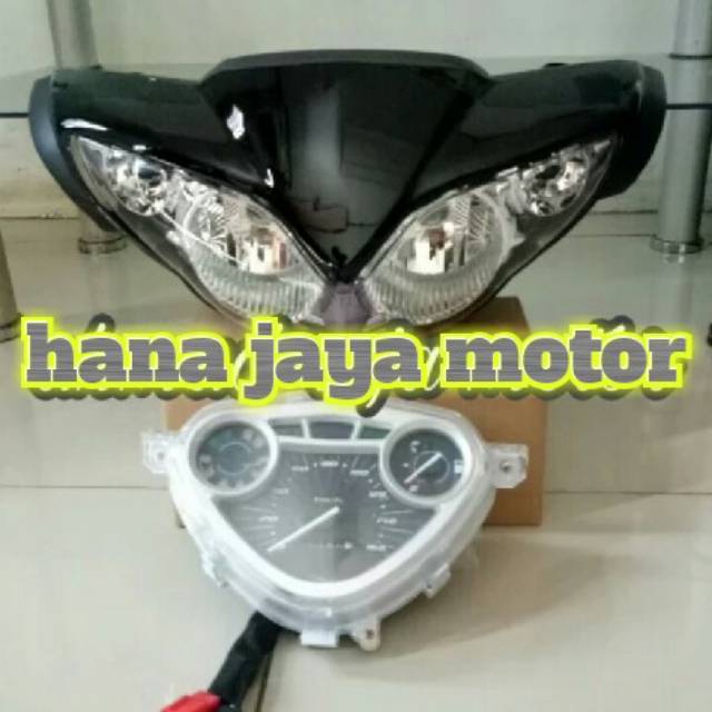 Batok kepala depan Jupiter z burhan full set dengan spidometer