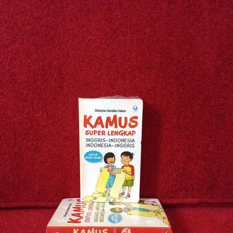 Buku Kamus - Kamus Super Lengkap Untuk Anak Anak (Inggris Indonesia - Indonesia Inggris)