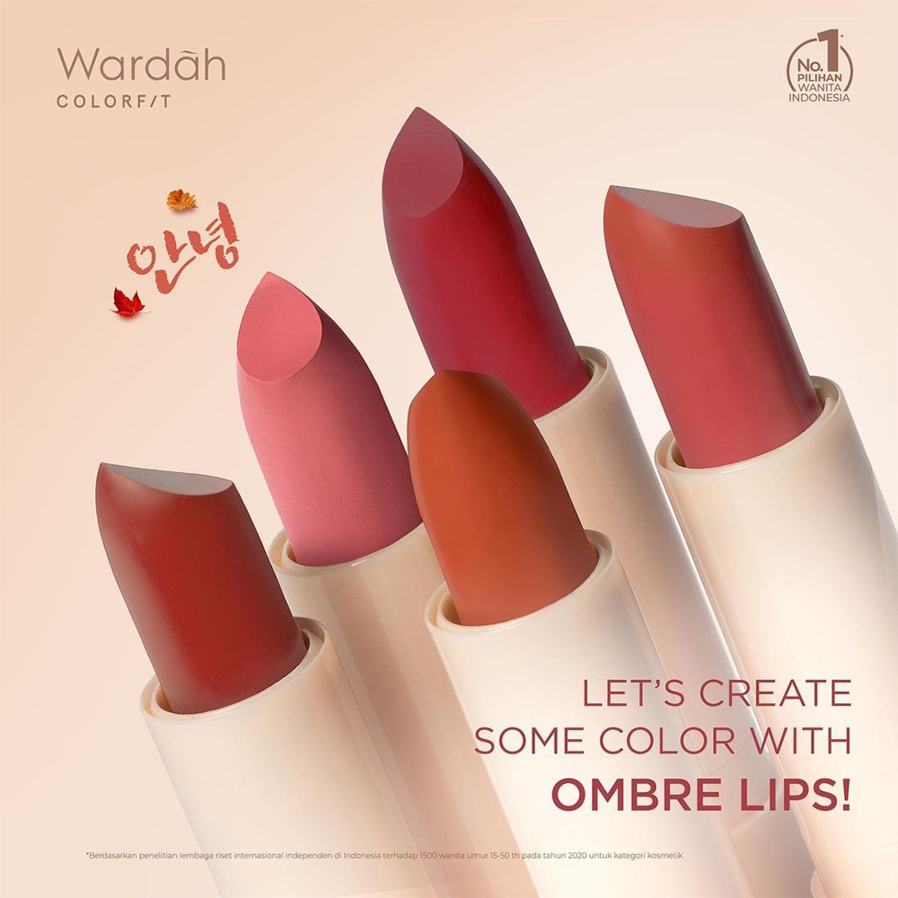 ❤ BELIA ❤ WARDAH Colorfit Ultralight Matte Lipstick 3.6g | lipstik mate wardah | Baby Bunny | BPOM