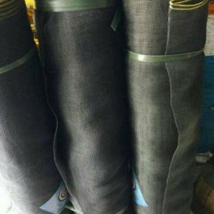 Bagus Dipakai.. Jaring Waring 1 Roll Panjang 50 Meter Tinggi 120cm Jaring Hitam Waring Pagar Ayam