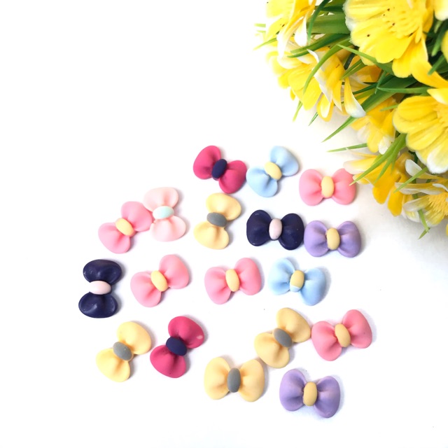 Pita plisket 10x15mm isi 10pcs Bahan Craft tasbih blink blink Aksesoris Jepit Ranbut DIY