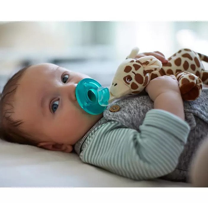 Philips Avent Soothie Snuggle SCF347/01 Pacifier dengan Boneka Plush