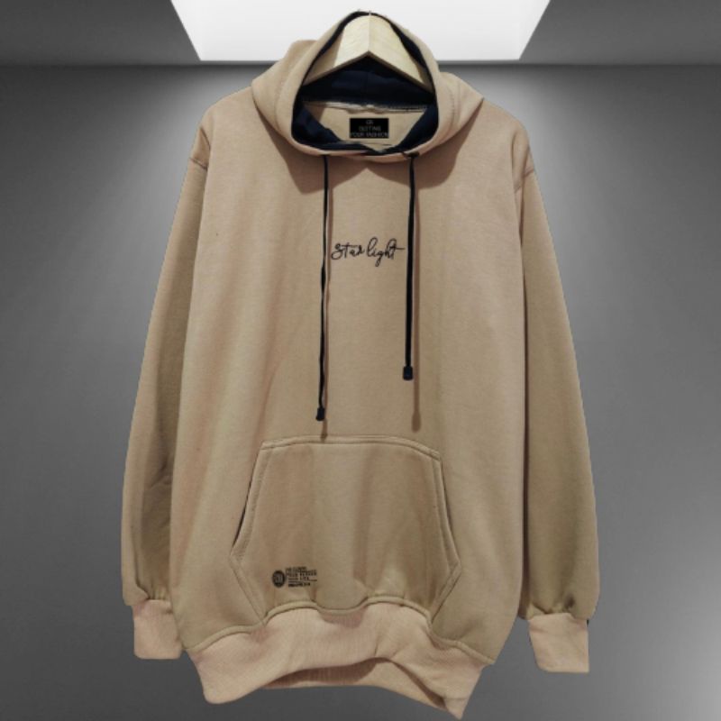 Sweater Hoodie Pria Cream Premium Kachios - Jaket Hoodie - Jaket Distro - Sweeter Original Unisex Best Seller Switer Hudie Jaket Pria Bandung Cb.Cloting