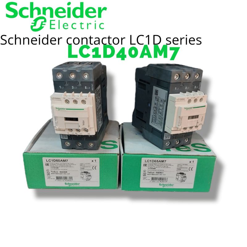 Schneider Kontaktor LC1D40AM7 220V LC1D40A LC1D40 ORIGINAL