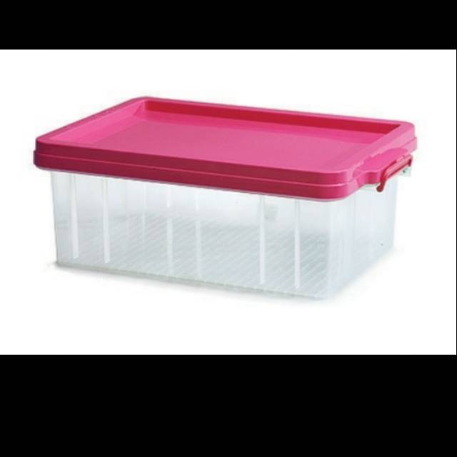 BOX SERBAGUNA / KOTAK PLASTIK CLEAR BOX LION STAR 10 LTR (FX-3)