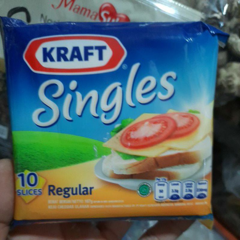 

Keju Kraft singles 10 slices