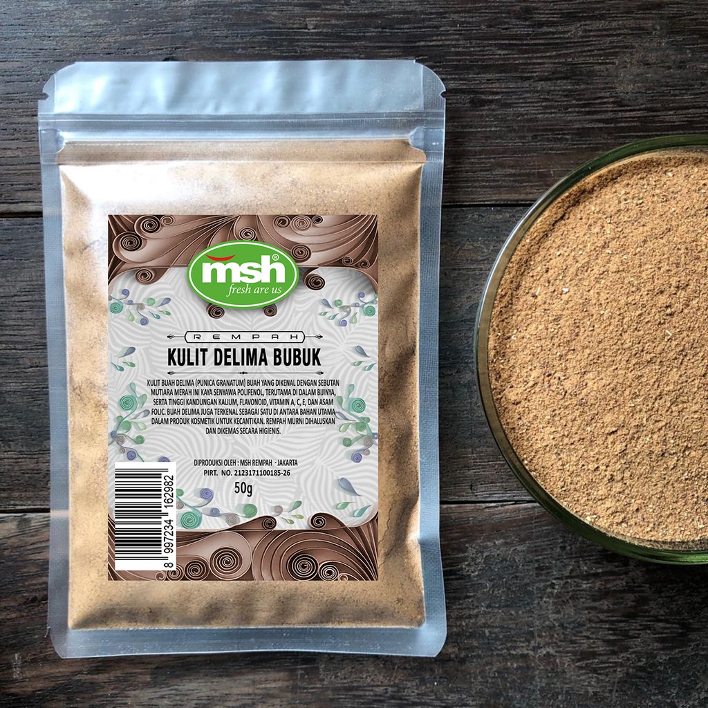 

Premium MSH Kulit Delima Bubuk 50 g