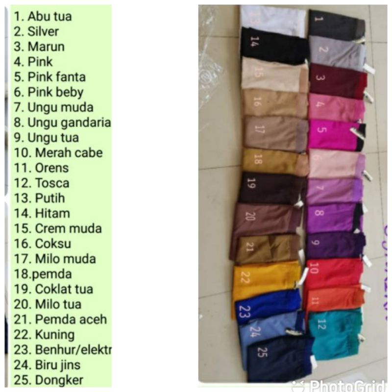 Rok kerja panjang/Rok kerja wanita Pinggang karet rok A