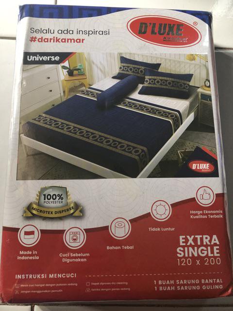 Sprei Deluxe Kintakun Agnesia / Sprei 100x200 & 120x200 / Sprei Murah / Seprei Murah
