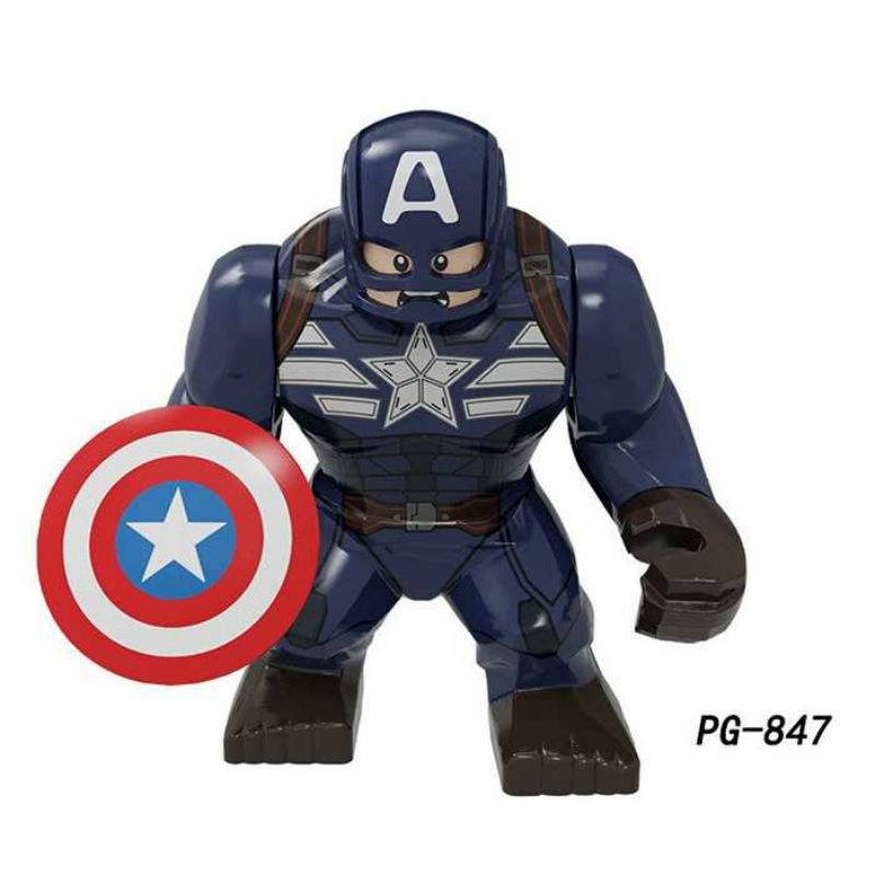 BUKESI Mainan Anak Building Block Super Hero Action Figure