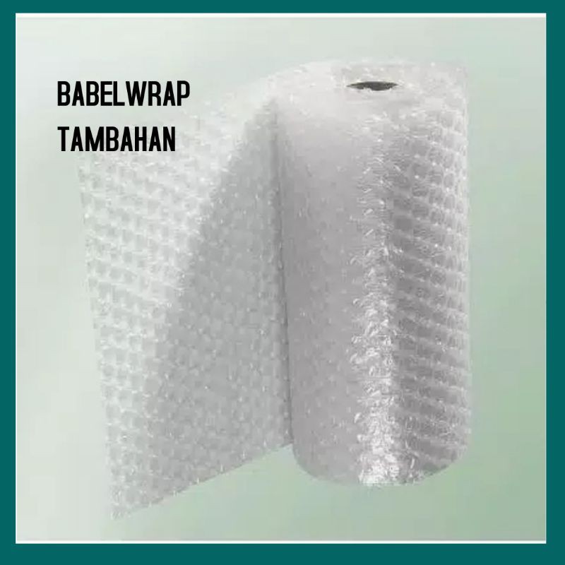 

Bubble wrap tambahan packing supaya aman Plastik Gelembung