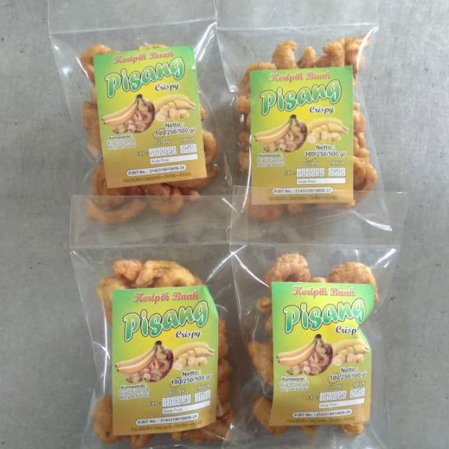 

Keripik Buah Pisang Crispy