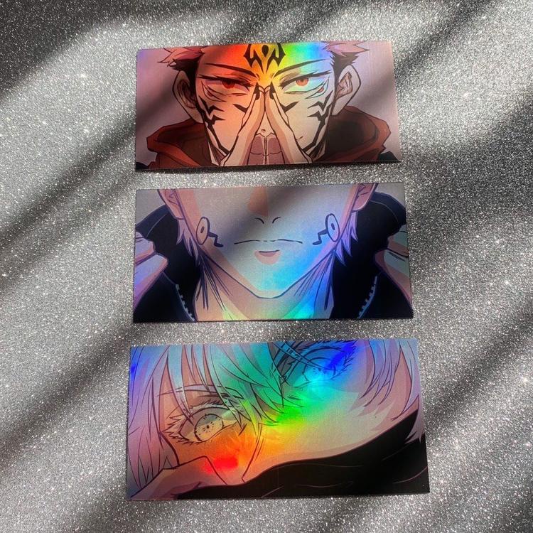 

(NE)★ JUJUTSU KAISEN Holographic Stickers | astristicwork.shop(Sedang⭐.viral)⭐