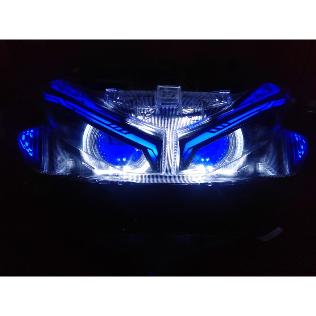 paket headlamp hid projie aerox