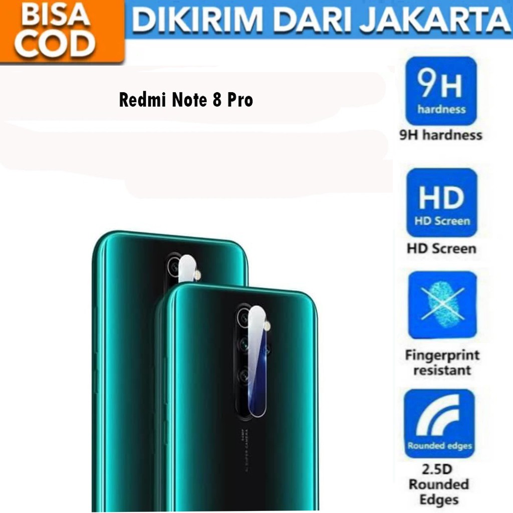Tempered Glass Anti Gores Kaca Kamera Lens Protector for Xiaomi Redmi Note 8 Pro