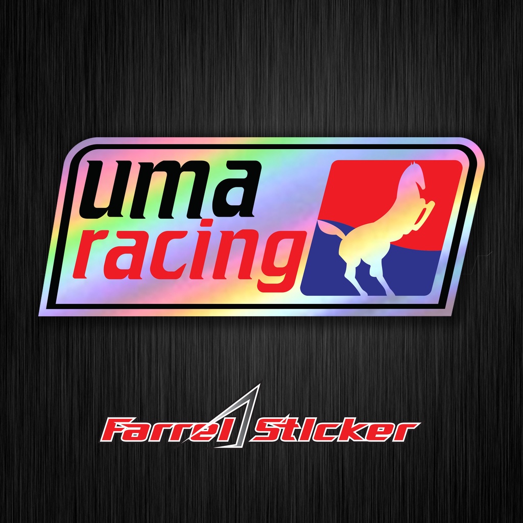 Stiker sticker UMA RACING