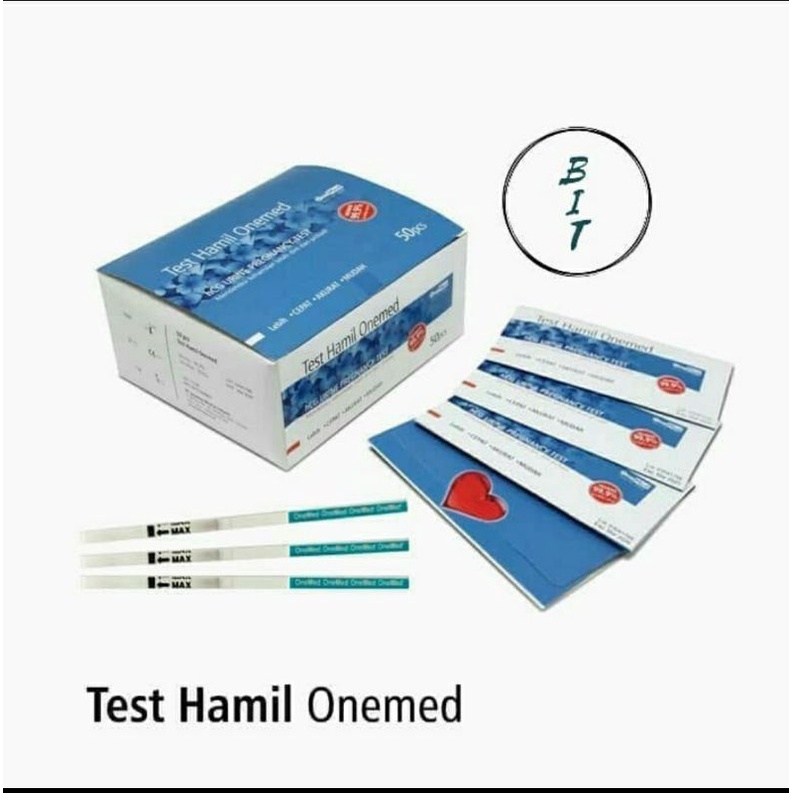 Test Hamil / TEST PACK ONEMED 1 Box Isi 50 Pcs