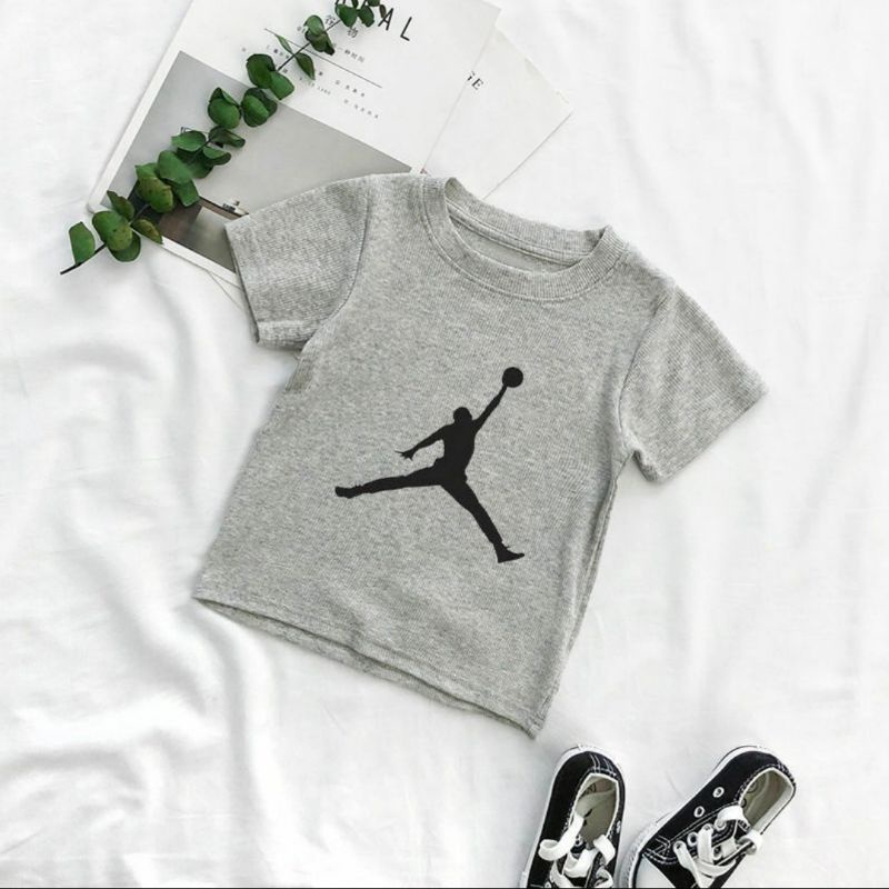 Kaos Oblong Anak JORDAN Kaos Anak Cotton Combed Baju Oblong Anak Lengan Pendek