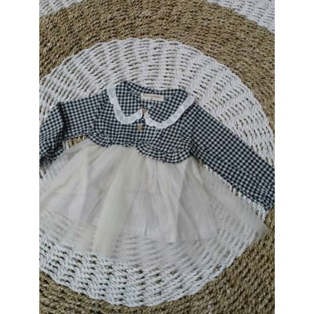 Mini Dress Tutu Impor Anak Perempuan