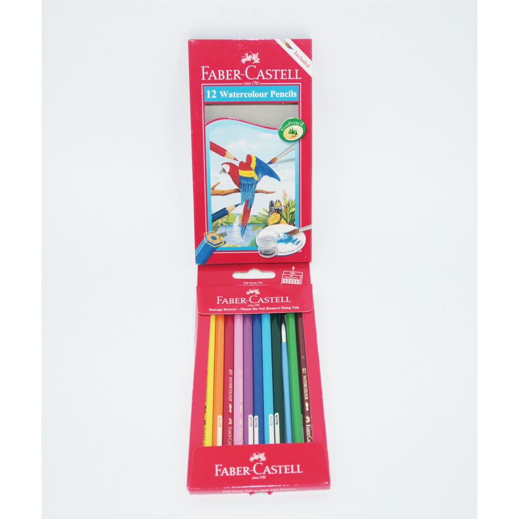 

Colour Pencil / Pensil Warna Faber Castell W.Colour Isi 12 Warna Long