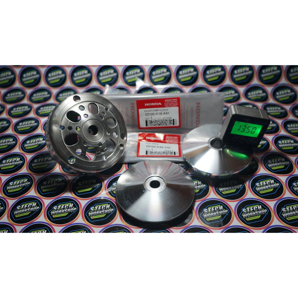 PAKET UPGRADE CVT BEAT VARIO SCOOPY ESP 110 RUMAH ROLLER MANGKOK