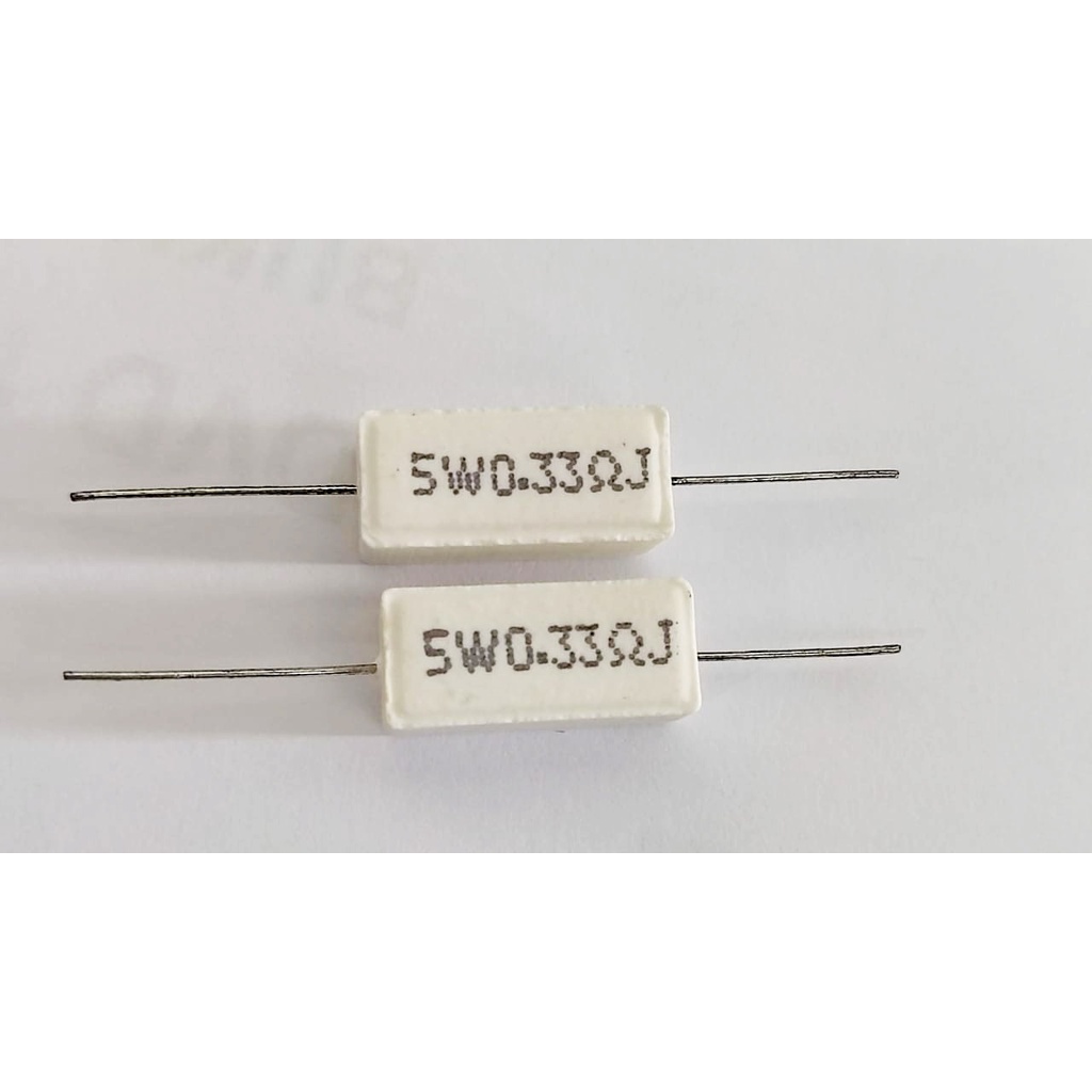 Resistor 5W 0,33 Ohm (10PCS)