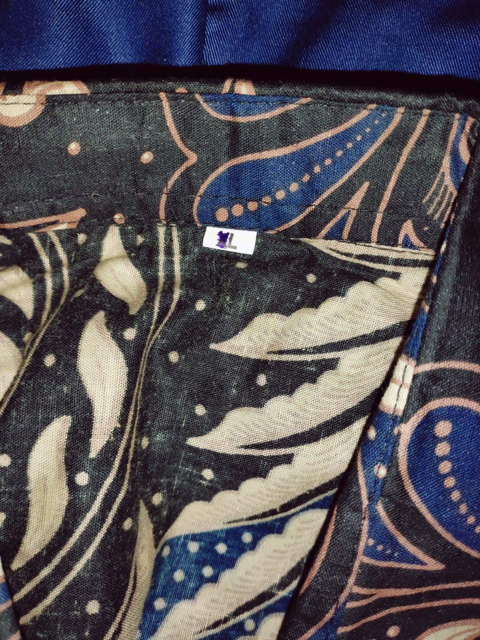 Kemeja Batik Pria Lengan Panjang Size M L Xl Xxl  Bswart Batik Hrb026