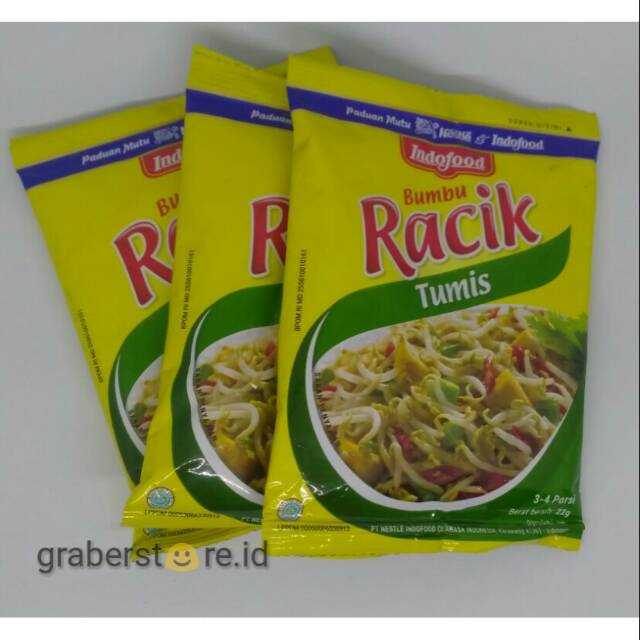 

Indofood Bumbu Racik Tumis 20gr