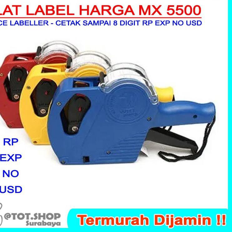 

zdw-259 ADA TUTUP MX 5500 ALAT LABEL HARGA PRICE LABELLER 8 DIGIT $