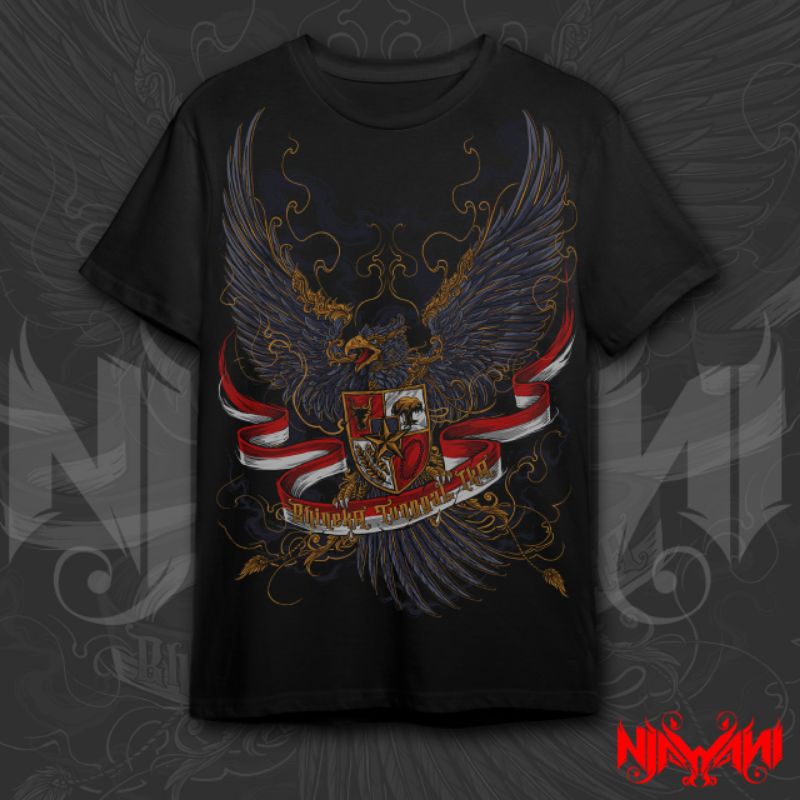Kaos Njawani Desain Garuda 2022