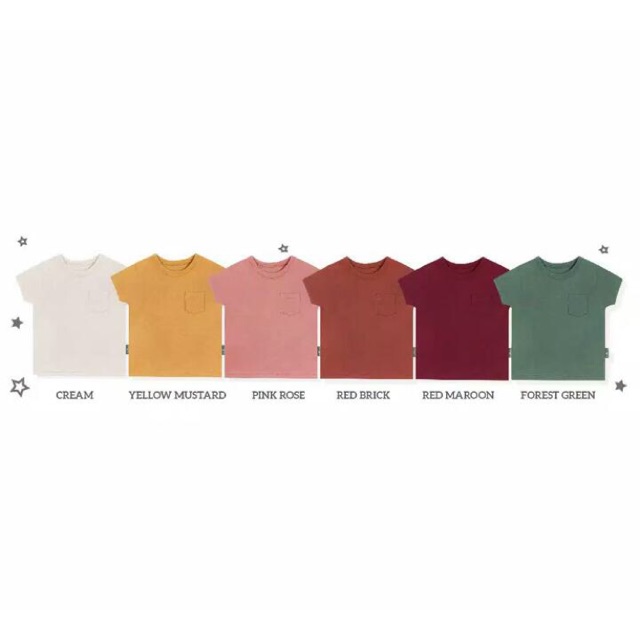 MLT Pocket Tee Girls (Kaos Anak Perempuan)
