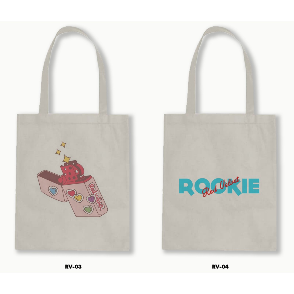 TOTE BAG BLACU - RED VELVET