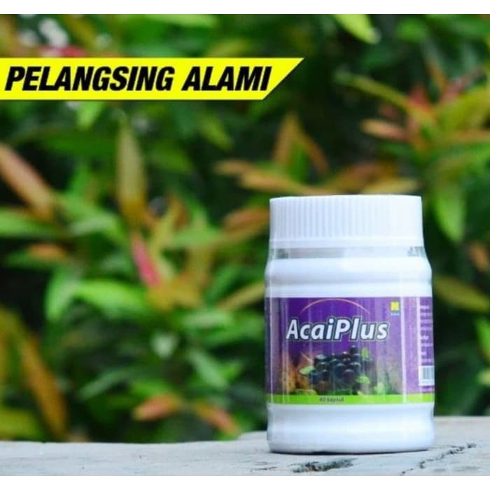 [TERMURAH] ACAI PLUS NASA // Pelangsing Herbal Alami  Ampu untuk pria & wanita 100% ASLI NASA