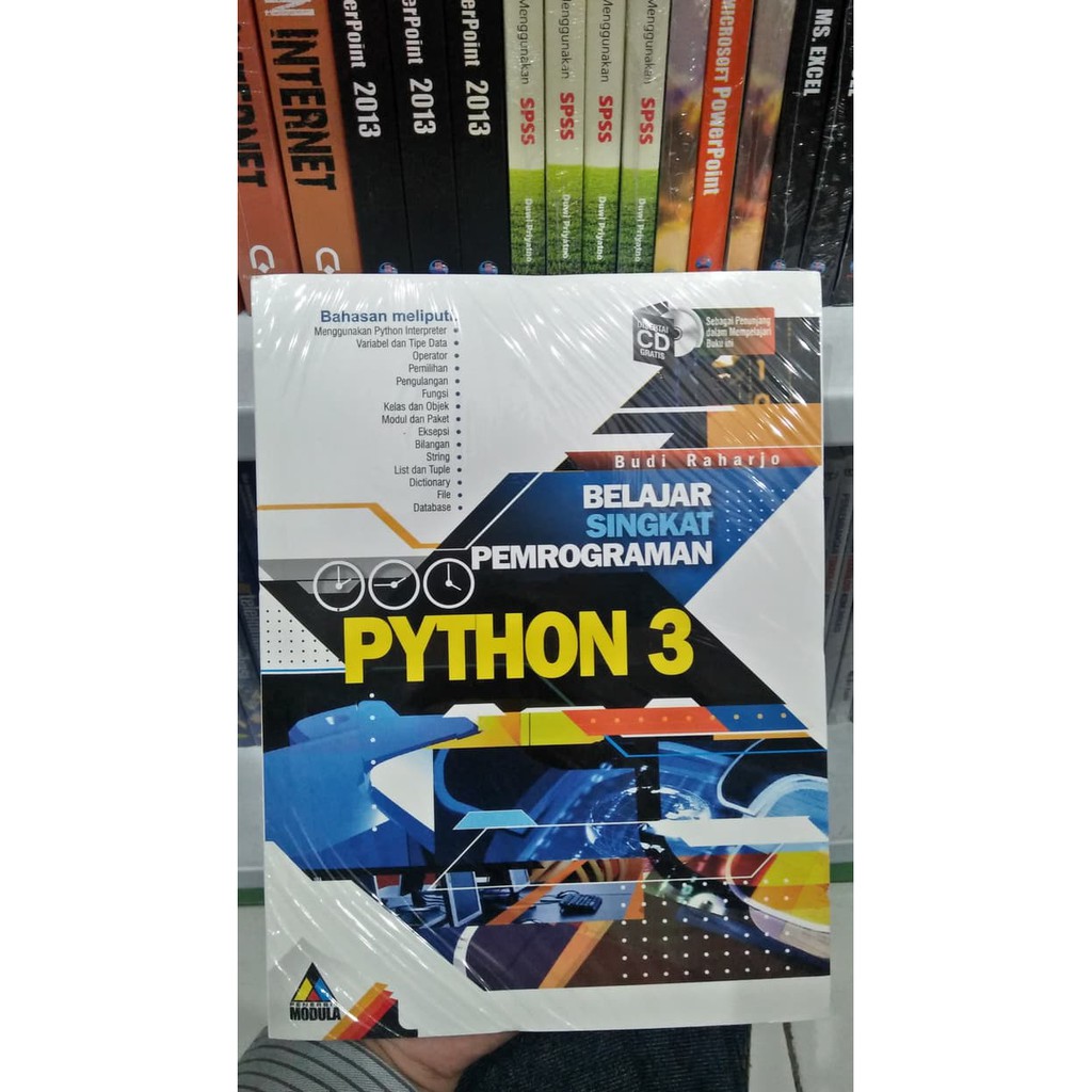 Jual Belajar Singkat Pemrograman Python 3 Cd By Budi Raharjo Shopee Indonesia 8046