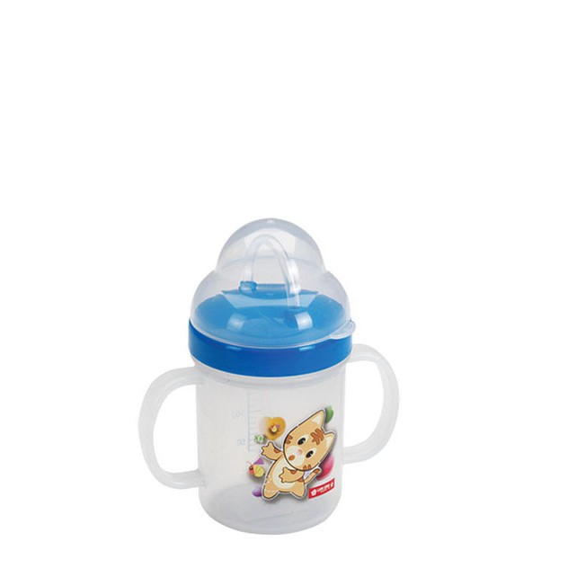 Lion Star GL-72 Bambi Mug 250 ml Botol Minum Susu Balita Anak Bayi Kecil Baby Sedotan Straw