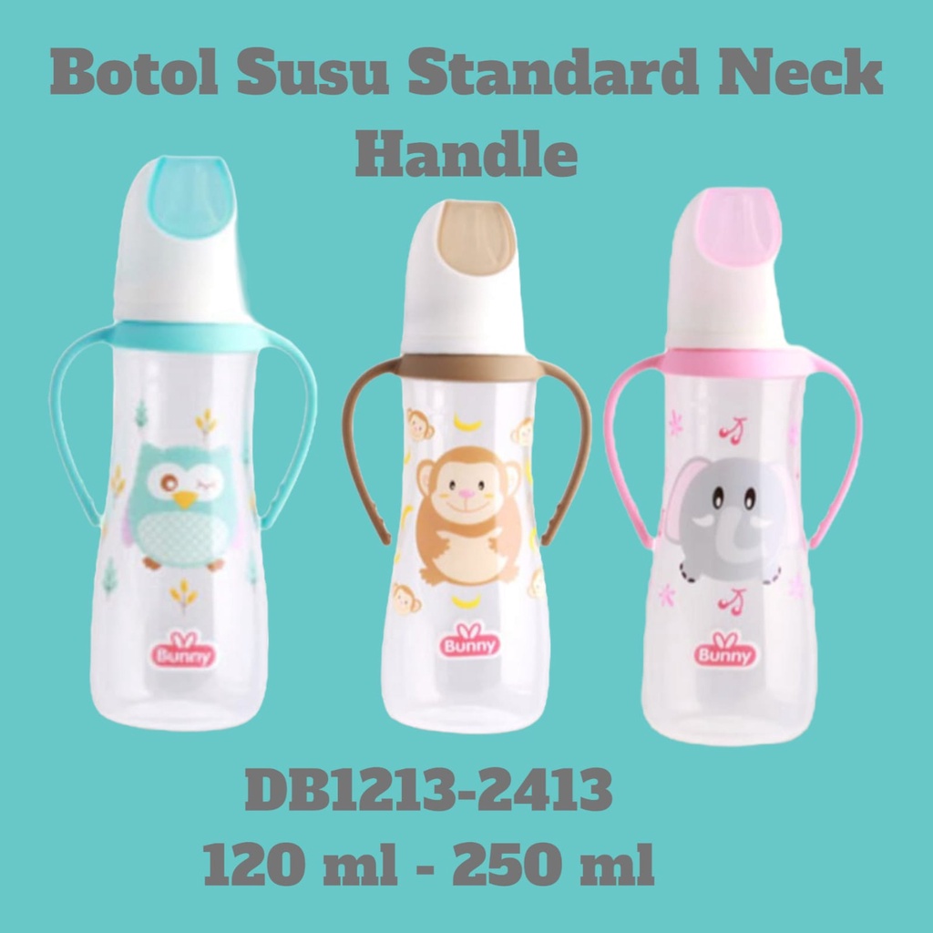 GloryBaby-LustyBunny Botol Susu Neck Gagang