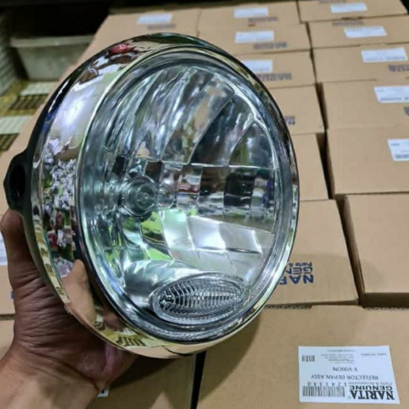LAMPU DEPAN RX KING BULAT LOKAL NON ORI
