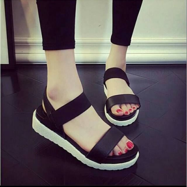 Sandal Tali Wanita Casual Mayo